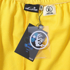 Hellstar Studios Records Star Shorts Yellow