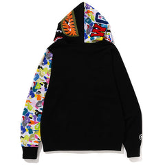 BAPE Color Camo Shark Zipper Hoodie