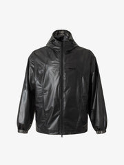 Shiny Functional Waterproof Hooded Jacket