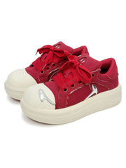 Street Deconstructed Split Whisker Sneakers