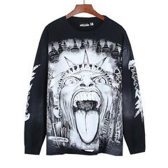 Hellstar Studios Face Long Sleeve Tee