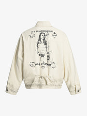 Street Hip-Hop Portrait Print Graphic Jacket