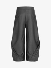 Drape Cleanfit Pleated Barrel Suit Pants