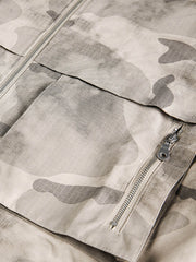 Street Retro Camouflage Military Jacket
