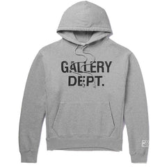 GALLERY DEPT Logo-Print Cotton-Jersey Hoodie