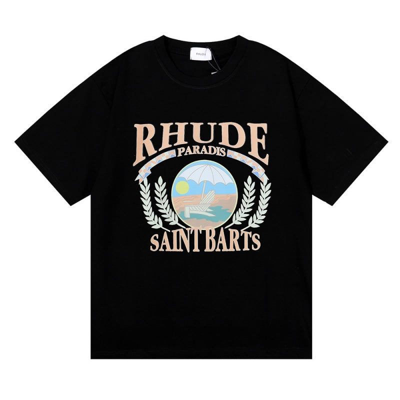 rhude tie dye shirt