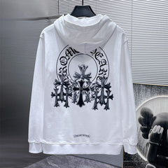 Chrome Hearts Hoodies White #8602