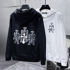 Chrome Hearts Hoodies Black #8602