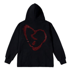 REVENGE Rhinestone HOODIES